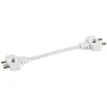 SG ARMATUREN SlimLine Flex-konnektor til ledskinne, hvid