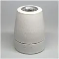 Teknisk Belysnings Industri E27 porcelain lampholder 3/8 rg w/e
