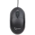 Gembird Wired optical mouse U-01 - Mus - Optisk - 3 knapper - Svart