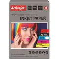 ActiveJet AP6-260GR200, Gloss, 260 g/m², Blekkdyse, A6, Hvit, Harpiks