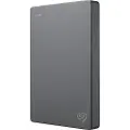 Seagate Basic STJL2000400 - 2TB - External Hard drive - Grey - Ekstern Harddisk - 2TB - Grå
