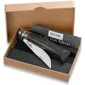 Opinel 8 Ebony Wgift Box Lommekniv
