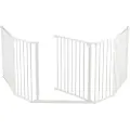 BabyDan Flex XL sikkerhetsgrind, hvit, 223-278 cm