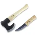 Roselli Allround Axe short + Hunting knife, Giftbox