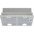 Bosch Serie | 4 DHL555BL - Panser - hvelv - Nisje - bredde: 50 cm - dybde: 35 cm - ekstraksjon og resirkulasjon (-) - med intern motor - sølvmetallfarge