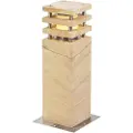 QAZQA Moderne utendørs gulvlampe sandstein 40 cm - Grumpy