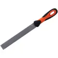 Bahco 1-100-08-3-2, Fil, Flate mapper, Glatt kutt, Metall, Kull stål, Plast