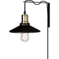 Globen Lighting Globen LightingVegglampe DiscSvartVegglamperFra Homeroom