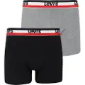 Levi's Boxer 2 Pairs Briefs 37149-0202 svart S