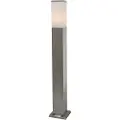 QAZQA Moderne utendørs vegglampe stål 80 cm IP44 - Malios