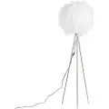 QAZQA Romantisk gulvlampe hvit - Feather