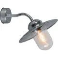 QAZQA Utendørs vegglampe sink IP44 - München