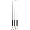 Mustang Pølsepinne med teleskopskaft, 77 cm utstrakt - 4-pakning