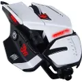 Mad Catz R.A.T.6+ - mouse - USB - white - Mus - Optisk - 11 - Hvit