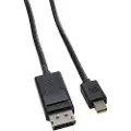 Lenovo - DisplayPort-kabel - Mini DisplayPort (hann) til DisplayPort (hann) - 2 m - for ThinkCentre M75t Gen 2 ThinkPad P51 ThinkStation P330 Gen 2 P34X P350 P520 P620