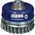 Osborn 0002608155 M140.50 Mm Stål Koppbørste Med Tvunnet Tråd