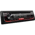 JVC KD-T702BT - Vogn - CD-mottaker - i instrumentbordet - Enkelt-DIN - 50 watt x 4
