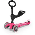 Micro 3-i-1 Deluxe Sparkesykkel , Pink