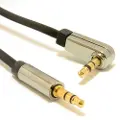 Gembird Lydkabel med vinklet 3,5mm kontakt 1,8m