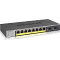 Netgear GS110TPv3 8-Port Gigabit PoE+ Ethernet Smart Switch with 2 SFP Ports and Cloud Management