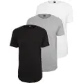 Urban Classics Shaped Long Kortarmet T-skjorte 3 Enheter