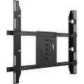 Multibrackets M Public Display Stand Single Screen Mount - Monteringskomponent (montering) - for flatpanel - stål - svart - gulvstativmonterbar