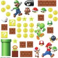 RoomMates Nintendo Super Mario - Build a Scene Wallstickers