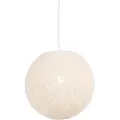 QAZQA Rustikk pendellampe hvit 35 cm - Corda