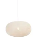 QAZQA Rustikk pendellampe hvit 50 cm - Corda Flat