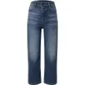 G-Star Tedie Ultra-high Waist Straight Ripped Ankle C Jeans