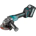 Makita GA005GM201, 8500 RPM, 12,5 cm, Batteri, 4 Ah, 3,6 kg, Børsteløs motor