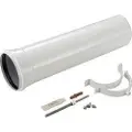 Vaillant EcoTEC forlængerrør 2,0 meter 80/125 mm