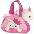 Aurora Princess Cat In A Pink Bag Bamse