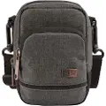 Case Logic Era - Skulderveske for kamera - polyester, melangestoff - grå, svart