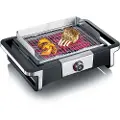 Severin PG 8114 SENOA DigitalBOOST - barbeque grill - black / silver
