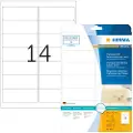 Herma Special - Matt - selv-adhesiv - gjennomsiktig - 99.1 x 38.1 mm 350 etikett(er) (25 ark x 14) adresselapper