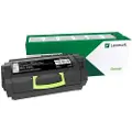 Lexmark MX717/MX718 toner svart extra HY (Return) 45k