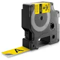 Dymo - Nylon - svart på gult - Roll (1.9 cm x 3.5 m) 1 kassett(er) fleksibelt bånd - for Rhino 4200, 6000, 6000 Hard Case Kit RhinoPRO 5000