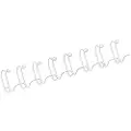 Fellowes - 14 mm - 297 mm - 34 ringer - A4 (210 x 297 mm) - 130 ark - hvit - 100 stk bindestreng - for Fellowes Galaxy E, Galaxy Wire, Quasar 130