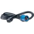APC - Strømkabel - IEC 60320 C19 til IEC 60309 (hann) - 2.5 m - svart - for P/N: SCL500RMI1UC, SMT2200R2I-AR, SMT3000I-AR, SMT3000R2I-AR, SRT1500XLI, SRT2200XLI-KR
