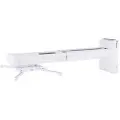 Multibrackets M Projector Mount Short Throw Deluxe - Monteringssett (veggplate, monteringsadapter, kortprojektsjonsveggarm, monteringsmaskinvare) - for projektor - hvit