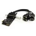 StarTech.com Pcie 4 Port Multikontakt Pci-e Utvidelseskort