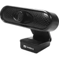 Sandberg USB Webcam 1080P HD - Nettkamera - farge - 2 MP - 1920 x 1080 - 1080p - lyd - USB 2.0