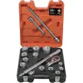 Bahco socket set 3/4 17 pieces 22-50mm