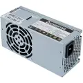 Chieftec Smart Series GPF-350P - Strømforsyning (intern) - TFX12V / ATX12V 2.3 - AC 115-230 V - 350 watt - aktiv PFC - sølv