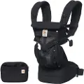 Ergobaby bæresele Omni 360 Cool Air Mesh Onyx Black