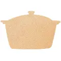 Securit CB-POT, Fast korktavle, Brun, Kork, Metall, 300 x 450 mm, 540 mm, 320 mm