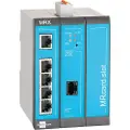 Insys icom MRX MRX3 DSL - Annex-B - ruter - DSL-modem 5-port svitsj - DIN-skinnemonterbar
