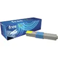 Freecolor OC301Y-FRC, 1500 sider, Gult, 1 stykker
