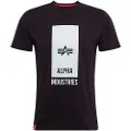 Alpha industries Block Logo Kortarmet T-skjorte